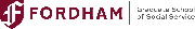 Fordham University Graduate School of Social Service (GSS) Logo